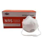 XYEHS YQD 8008V Disposable N95 Cup-Shaped Face Mask Particulate Filter Respirator Surgical Mask With Breathing Valve, NIOSH Certificate - Image 2