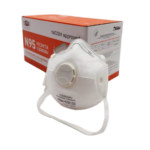 XYEHS YQD 8008V Disposable N95 Cup-Shaped Face Mask Particulate Filter Respirator Surgical Mask With Breathing Valve, NIOSH Certificate