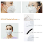 XYEHS YQD 9501V Reusable FFP2 NR Folding Non-Medical Anti Dust Face Mask Particulate Respirator Mask With/Without Valve - Image 2