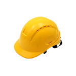 XYEHS GM-16 H-Shaped Half Brim Vented Safety Hard Hat with High-Impact ABS Shell 6-Point Fabric Inner Knob Adjustment - Image 3