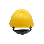 XYEHS GM-16 H-Shaped Half Brim Vented Safety Hard Hat with High-Impact ABS Shell 6-Point Fabric Inner Knob Adjustment - Image 5