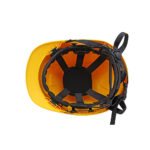 XYEHS GM-16 H-Shaped Half Brim Vented Safety Hard Hat with High-Impact ABS Shell 6-Point Fabric Inner Knob Adjustment - Image 6