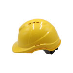 XYEHS GM-19 M-Shaped Half Brim Vented Safety Hard Hat with High-Impact ABS Shell 6-Point Fabric Inner Knob Adjustment - Image 3