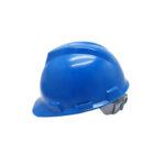 XYEHS GM-1A V-Gard Half Brim Non-Vented Safety Hard Hat with High-Impact PP Shell 4-Point PE Inner Snap Adjustment Sweatband - Image 4