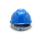 XYEHS GM-1A V-Gard Half Brim Non-Vented Safety Hard Hat with High-Impact PP Shell 4-Point PE Inner Snap Adjustment Sweatband - Image 3