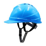 XYEHS GM-26 M-Shaped Widened Brim Vented Safety Hard Hat with High-Impact PP Shell 4-Point PE Inner Snap Button Adjustment