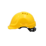XYEHS GM-3 Half Brim Vented Safety Hard Hat with High-Impact ABS Shell 6-Point Fabric Inner Knob Adjustment - Image 5