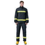 XYEHS 210G/M² Nomex IIIA Fabric Firefighting Suit Jacket & Pants,Three-Layer Design, PTFE, Nomex with Flame Retardant Viscose