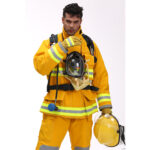 XYEHS NFPA1971 254GSM Firefighting Clothing Uniform Suit Flame Retardant Jacket & Trousers Two-Piece Design, Anti-Static - Image 4