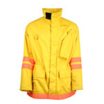 XYEHS 310GSM Flame Retardant Cotton Twill Firefighting Clothing Uniform Suit Jacket & Trousers Two-Piece Design for Forest/Wildland - Image 2