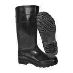 XYEHS DR-3 PVC Rain Boots Chemical Resistant Ordinary Working Footwear with PVC Uppers PVC & Nitrile Sole Nylon Liner - Image 3
