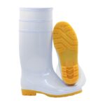 XYEHS DR-3 PVC Rain Boots Chemical Resistant Ordinary Working Footwear with PVC Uppers PVC & Nitrile Sole Nylon Liner - Image 4