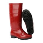 XYEHS DR-4 PVC Rain Boots Chemical Resistant Ordinary Working Footwear with PVC Uppers PVC & Nitrile Sole Nylon Liner - Image 3