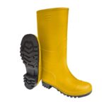 XYEHS DR-8 38cm PVC Rain Boots Chemical Resistant Ordinary Working Protection with PVC Uppers PVC & Nitrile Sole Nylon Liner - Image 3