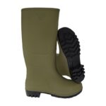 XYEHS DR-8 38cm PVC Rain Boots Chemical Resistant Ordinary Working Protection with PVC Uppers PVC & Nitrile Sole Nylon Liner