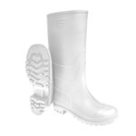XYEHS DR-8 38cm PVC Rain Boots Chemical Resistant Ordinary Working Protection with PVC Uppers PVC & Nitrile Sole Nylon Liner - Image 5