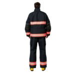 XYEHS NFPA 1971 255GSM Defender Aramid Plain Weave Firefighting Uniform Fireman Suit Flame Retardant Jacket & Trousers Two-Piece Four-Layer Design - Image 3