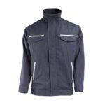 XYEHS 237GSM 8.4 Cal Flame Retardant & PPE2(HRC2) Arc Protective Jacket, FR Twill Fabric