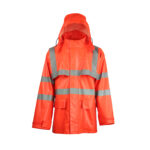 XYEHS PVC Aramid Composite Arc-Proof & Flame Retardant Rain Jacket Waterproof & Windproof Protective Clothing Suit