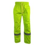 XYEHS B932/D814 Flame Resistant & Arc-Proof Rain Suit 2-Piece Jacket & Pants Protective Clothing, Polyester, PU, Modacrylic Cotton 3-in-1 Pressed Fabric - Image 4