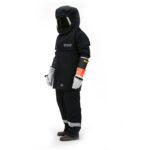XYEHS 43 Cal Level 4 Arc Flash Clothing Kit Arc Flash Protective Jacket, Trousers & Hood, Inherent Flame Resistant