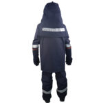 XYEHS 50 Cal Level 4 Arc Flash Clothing Kit Arc Protective Jacket, Trousers & Hood, Flame Retardant, Anti-Static - Image 3