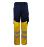 XYEHS B222 Flame Resistant & Anti-Static 2-Piece Shirt & Trousers Kit, Soft & Comfortable Texture - Image 2