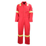 XYEHS 237GSM High Visibility Flame Retardant Arc Flash Protective Coverall Safety Clothing Suit, Tecasafe Plus 700 Twill Fabric