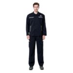 XYEHS 238GSM 8.4Cal Flame Retardant Arc Flash Protective Suit Kit with Jacket Pants Hood Safety Apparel, Tecasafe Plus 700 Fabric