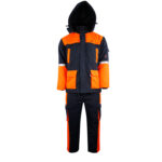 XYEHS 380GSM Flame Retardant Arc Flash Anti-Static Protective Raincoat Jacket & Pants Safety Clothing Suit, FR & Antistatic Modacrylic Cotton