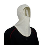 XYEHS 200GSM 8Cal Arc Flash Flame Retardant Anti-Static Safety Balaclava Protective Hood Head Protction, Made of Double-layer Lenzing Aramid Knitted Fabric - Image 2