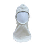 XYEHS 200GSM 8Cal Arc Flash Flame Retardant Anti-Static Safety Balaclava Protective Hood Head Protction, Made of Double-layer Lenzing Aramid Knitted Fabric - Image 3