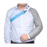 XYEHS 316 Stainless Steel Chainmail Shoulder Length Sleeves Mesh Metal Chain Full Arm & Shoulder Cut Resistant