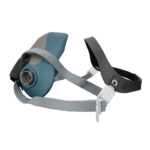 XYEHS FD-412 Reusable Half Face Respirator Mask with 2x Gas Fliter Cartridges Face Shield for Particles, Organic Gases, Vapors - Image 3