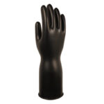 XYEHS TRON 1000 Chemical Resistant Safety Work Gloves with Butyl/FKM, High-Performance Rubber Coating, Oil & Water Resistant