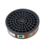 3M 3301 Organic Vapor Filter Cartridges, Circle design, Protect Against Organic Gases or Vapors