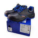 XYEHS XF26003 Cow Leather Safety Work Shoes with Dual-density PU Sole, Kevlar Toe Cap, Impact & Puncture Resistant Work Sneakers, Anti-Slip Footwear,6KV Anti-Static - Image 2