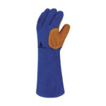 DELTA 205300  Full-Finger Safety Work Gloves with Cowhide and Kevlar , Flame Retardant, Thermal Radiation Heat Insulation