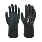 Wonder Grip WG-640 Lightweight Level C Cut-Resistant Gloves, 13 Gauge Nylon and Mineral Fiber Inner Liner, Nitrile Palm Coated, Abrasion Resistant