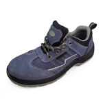 XYEHS XF61005D Suede Cow Leather Safety Work Shoes with PU Sole, Steel Toe Cap & Steel Plate Mid Sole, Impact & Puncture Resistant Work Sneakers, Anti-Slip Footwear - Image 4