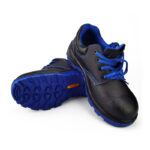 XYEHS XF26003 Cow Leather Safety Work Shoes with Dual-density PU Sole, Kevlar Toe Cap, Impact & Puncture Resistant Work Sneakers, Anti-Slip Footwear,6KV Anti-Static