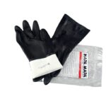 MAPA UltraNeo 450/420 Chloroprene Rubber Chemical Resistant Gloves - 16"/12'' Heavy Duty, Acid Alkali Solvent Proof, Type A, 0.78mm Thickness (Multi-Purpose, Splash Protection) - Image 7