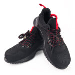 XYEHS XF10039 Lightweight & Breathable Flyknit Mesh Safety Shoes, Electrical Insulation 6KV ,Anti-Slip Work Sneakers, Plastic Toe Cap, EVA Outsole, Impact & Puncture Resistant