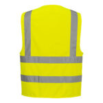 Portwest C470 Orange/Yellow High-Vis Vest for Rail & General Use | Lightweight & Certified - Image 4