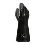 XYEHS XG306H Heavy-Duty EN374 Type A Chemical Resistant Gloves 38cm Long PVC Nitrile Blend Anti-Slip Chemical Gloves for Industry