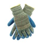 XYEHS XU3185 15 Gauge Camouflage Cut Resistant Gloves - Latex Coated  D-Class Flame Retardant Anti-Slip Gloves