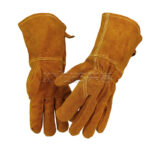 XYEHS XU9502  Welding Gloves - Kevlar Stitched for Heat Resistance Up to 100°C Premium Welder's Safety Gloves with Cotton Lining - Mechanical and Thermal Protection 35cm Long