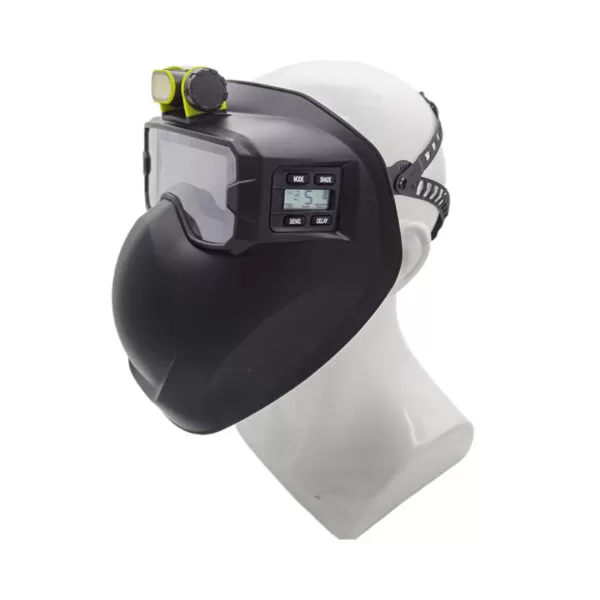 XYEHS 1915034 Safety Welding Helmet with Light True Color Auto Darkening, Wide View Hood, Protective Welder Face Mask for TIG MIG Arc Weld Grinding Welder Mask