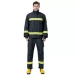 XYEHS 210G/M² Aramid IIIA Fabric Firefighting Suit Jacket & Pants,Three-Layer Design, PTFE, Nomex with Flame Retardant Viscose