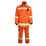 XYEHS 240G/M² EN469 Level 2 Advance Aramid/Nomex IIIA Firefighting Uniform Suit with Flame Retardant Jacket & Pants, 4 Layer Design
